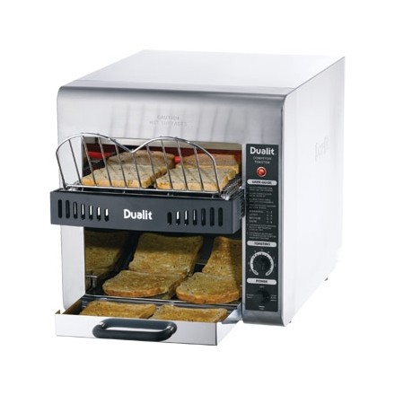 Dualit J416 Conveyor Turbo Toaster. Double feed. 360 slices/hr output