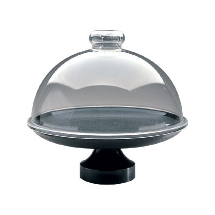 Dalebrook L274 Black Frosted Pedestal with Cover