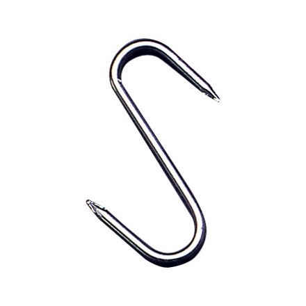 Stainless Steel Meat Hook 4" Pack of 10