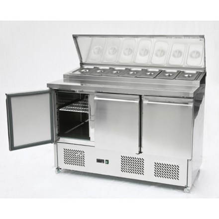 Artikcold PS300 3 Door Pizza Prep Counter
