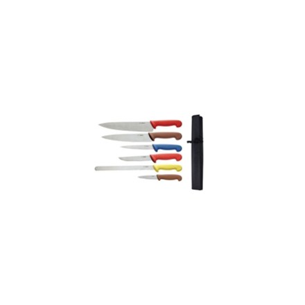 Hygiplas S088 Colour Coded Knife Set & Wallet