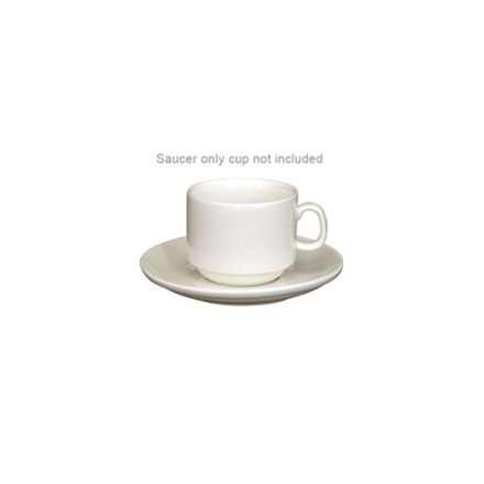 12x Olympia U103 3oz Saucer Stacking Espresso Cups & Saucers Crockery