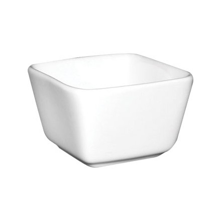 12x Olympia U178 75x75x48mm Tall Square Mini Crockery