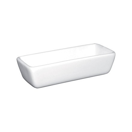 12x Olympia U182 110x50x30mm Rectangular Mini Crockery
