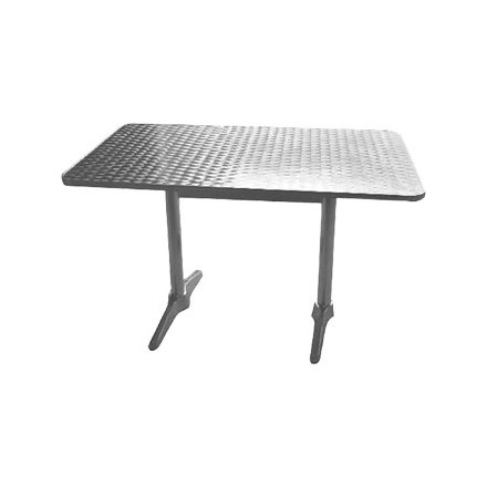 Bolera U432 Double Pedestal Stainless Steel Table 1200mm