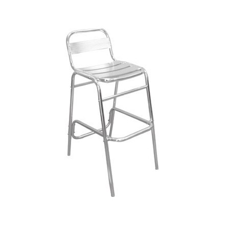 4x Bolera Aluminium Bar Stools