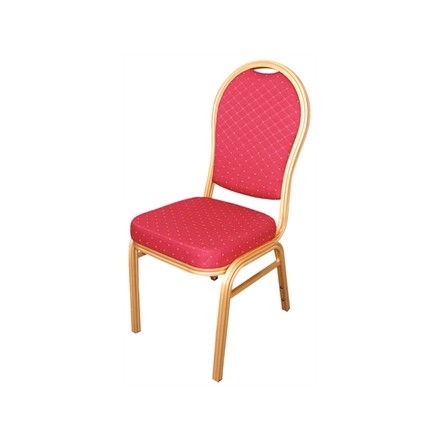 4x Bolera U525 Red Arched Back Banqueting Chairs Furniture