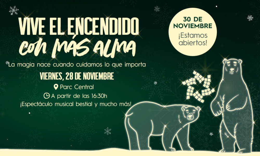 Christmas begins at Parc Central!