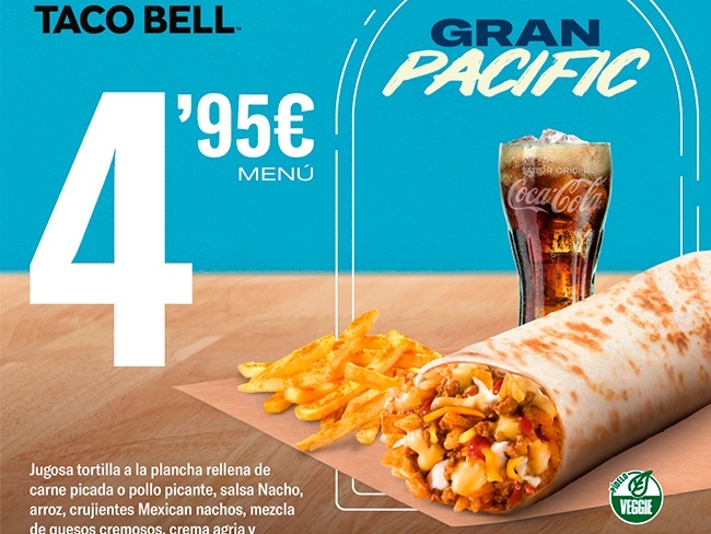 MENÚ GRAN PACIFIC