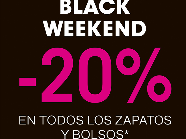 Black Weekend en Deichmann Calzados