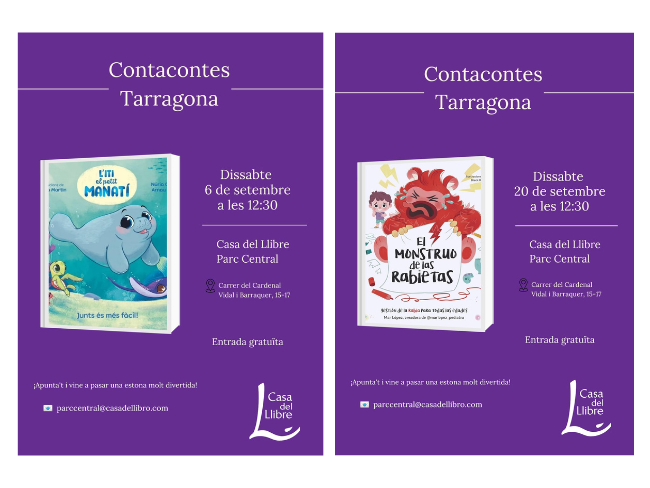 Cuentacuentos en Parc Central este septiembre