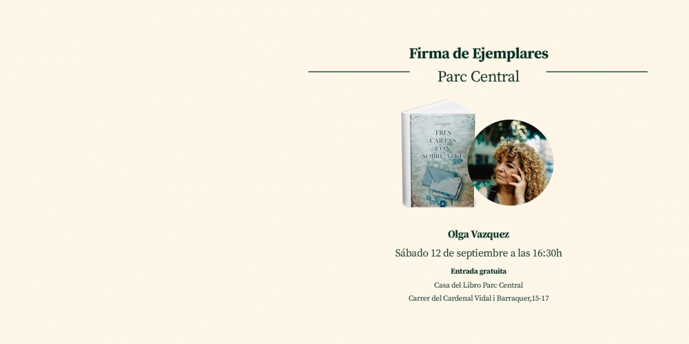 Signatura d’exemplars amb Olga Vázquez