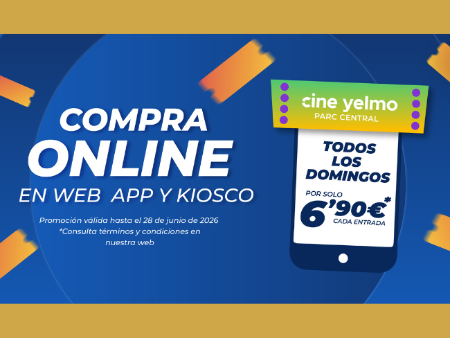 Cine Yelmo los domingos por solo 6,90€