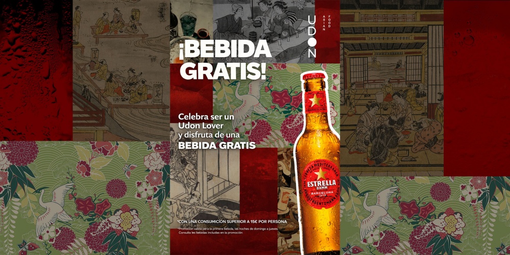 Boisson offerte chez Udon !