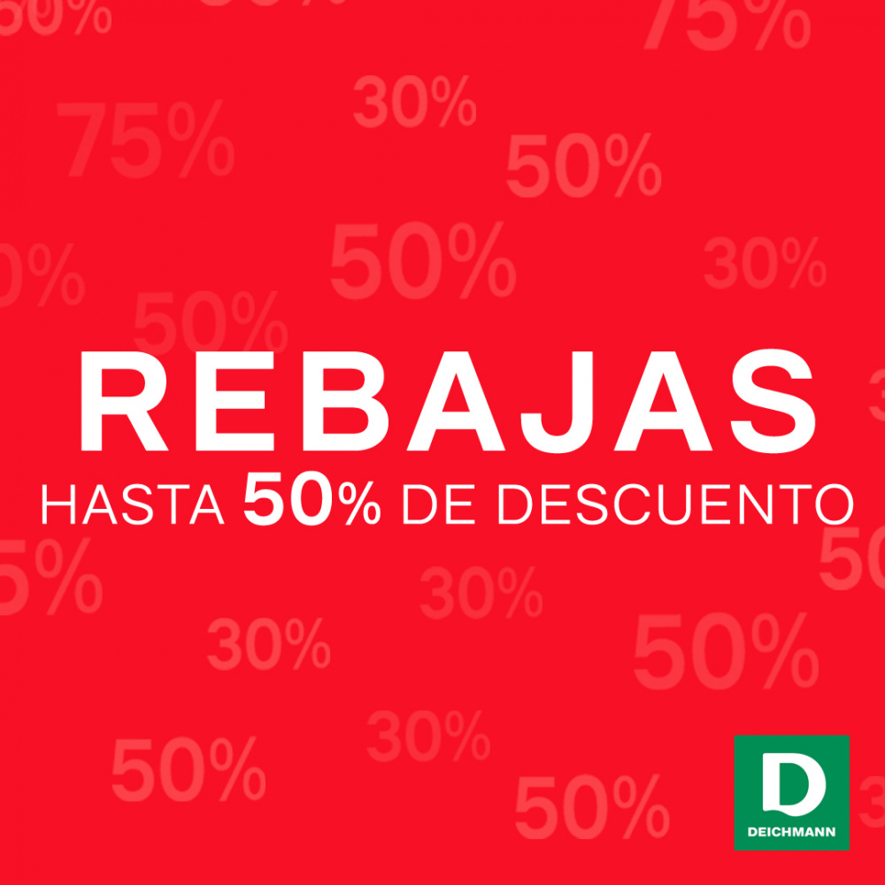 ¡No te pierdas las rebajas de Deichmann Calzados!