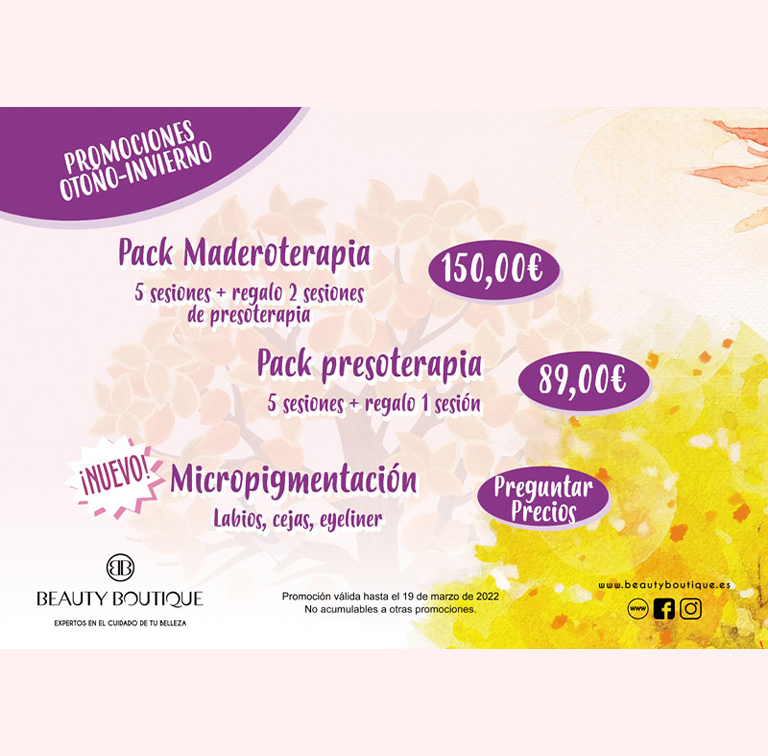 Promociones en Beauty Boutique