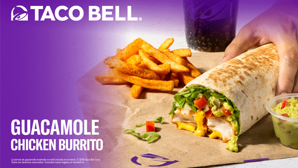 Taco Bell | Guacamole Chicken Burrito