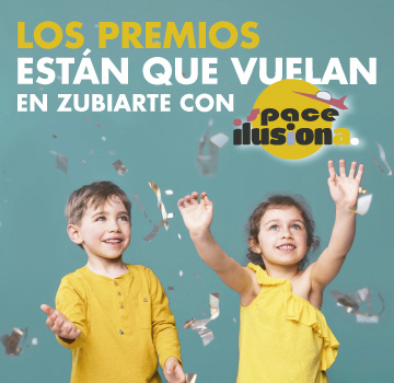 Los premios están que vuelan en Zubiarte con Space Ilusiona