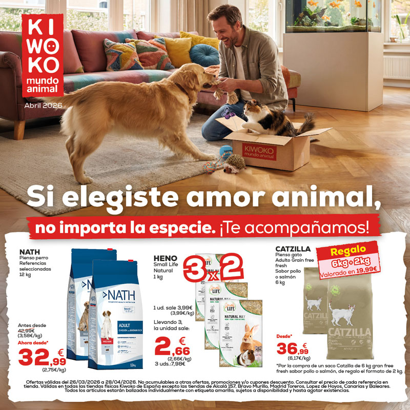 Si elegiste amor animal