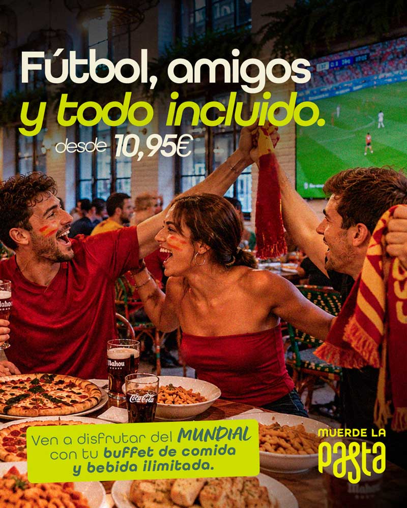 ¡Vive el Mundial en Muerde la Pasta!
