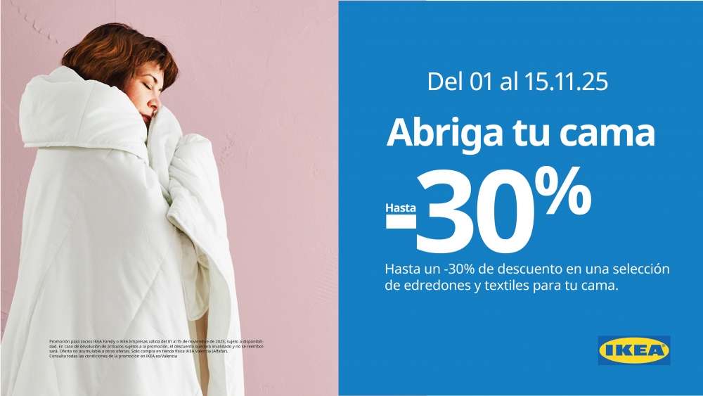 Ikea| Abriga tu cama