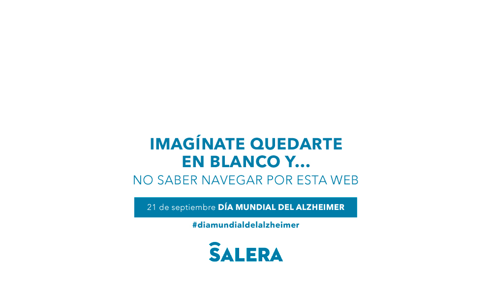 Día Mundial del Alzheimer en Salera:“Imagínate quedarte en blanco
