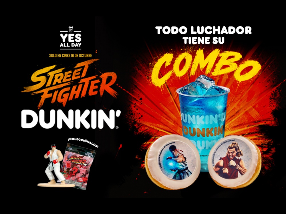 Dunkin’ x Street Fighter