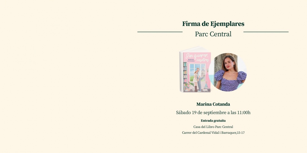 Signatura d’exemplars amb Marina Cotanda