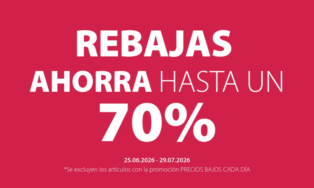 JYSK: REBAJAS DE VERANO.
