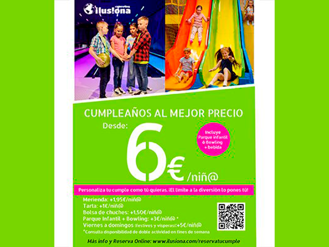 Cumpleaños al mejor precio