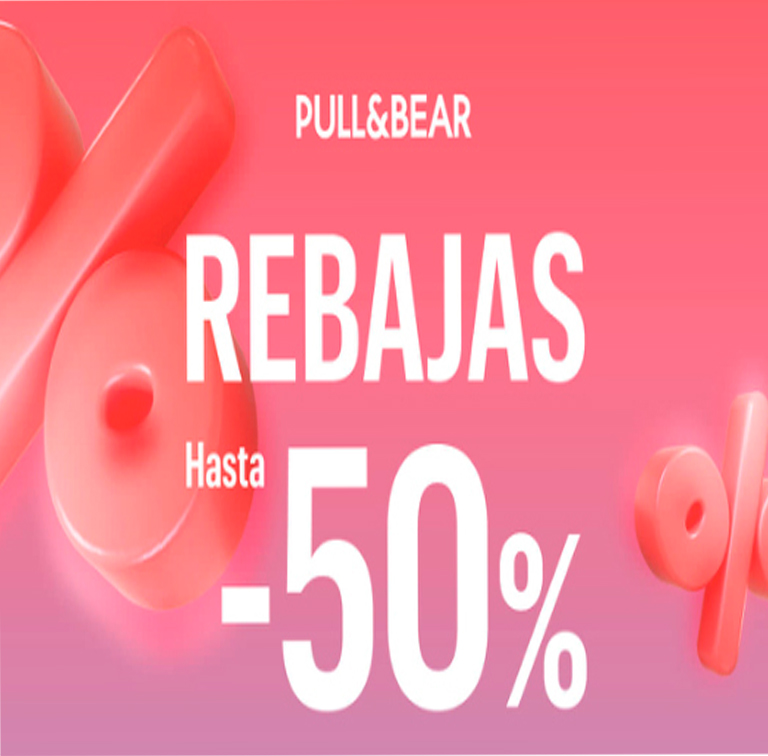 PULL & BEAR: rebajas hasta el 50%