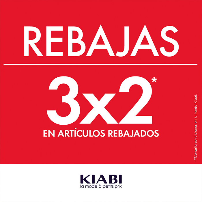 3x2 en Kiabi