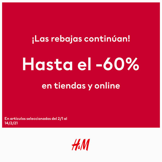 ¡REBAJAS EN H&M!