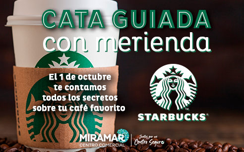 Consigue una cata guiada de café con merienda en Starbucks