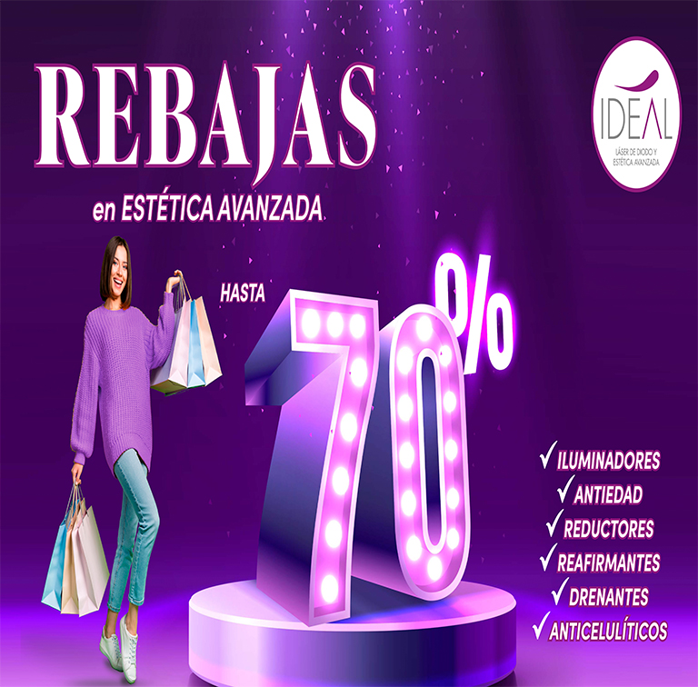 70% DE DESCUENTO EN ESTÉTICA AVANZADA