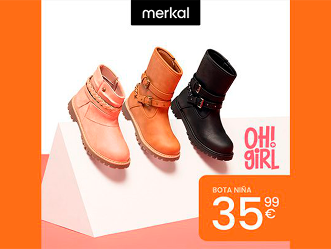 Oferta Merkal Oh Girl botas