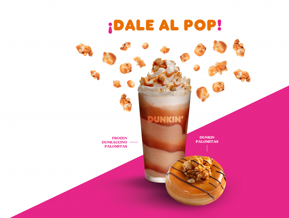 ¡Prueba el nuevo Dunkin Palomitas!