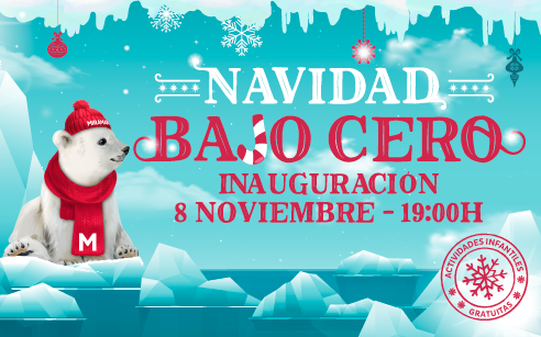 Papá Noel enciende la Navidad Polar en Miramar