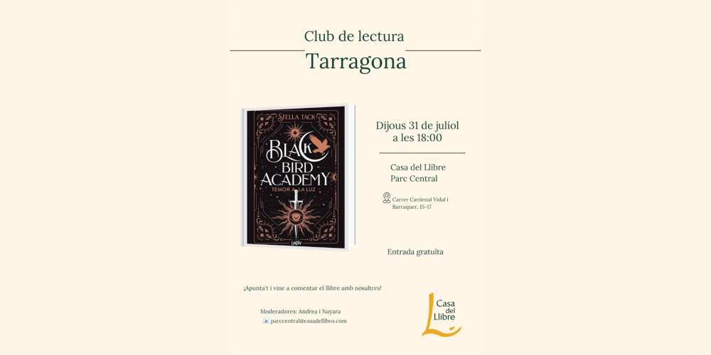 Club de Lectura a La Casa del Llibre – 31 de juliol