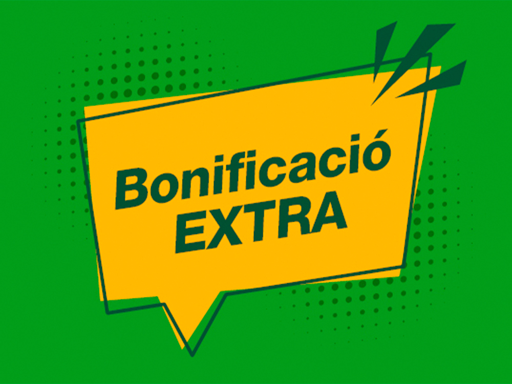 Bonificació extra
