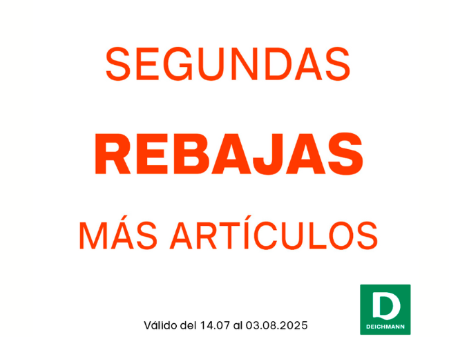 Segundas Rebajas en Deichmann Calzados