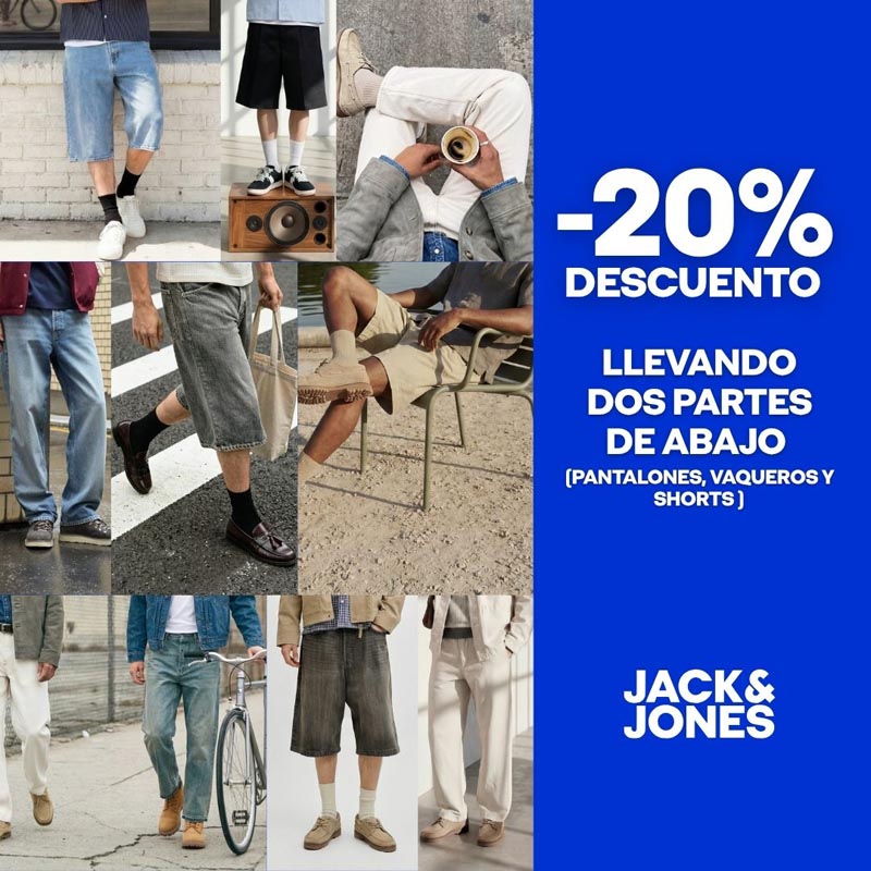 -20% descuento en Jack&Jones
