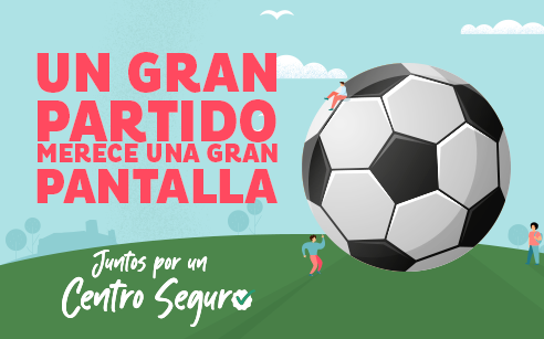 Vive el fútbol en directo y a lo grande en Miramar