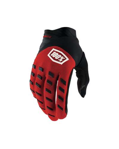 100%, AIRMATIC Handskar, BARN, S, SVART RÖD