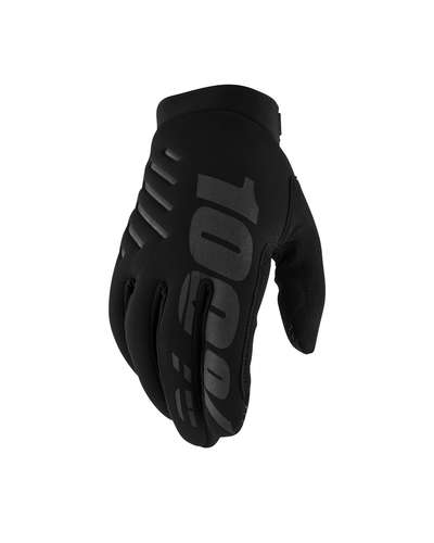 100%, brisker handskar, barn, svart