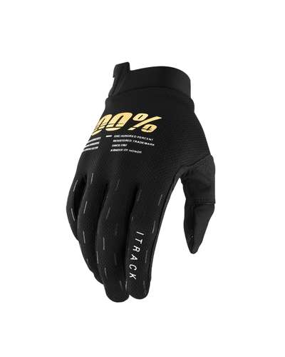100%, ITRACK Handskar, BARN, S, SVART