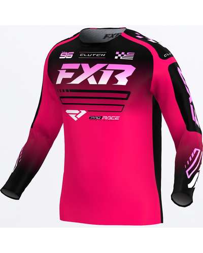 Kids clutch mx jersey 26-razz/black/pink