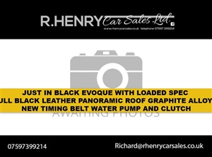 Large image for the Used Land Rover RANGE ROVER EVOQUE