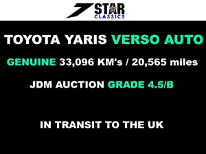 Large image for the Used Toyota Yaris Verso