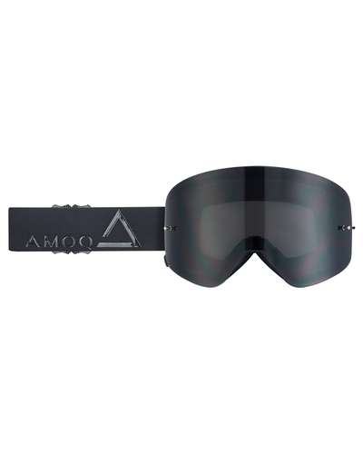AMOQ Vision Vent+ Magnetic Skoterglasögon Blackout  - Smoke